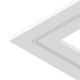 Novalux 1018A0.99 - Profilé d'angle blanc L-09 standard