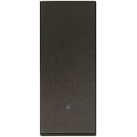 Black Linea - aligned button