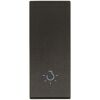 Black Linea - aligned button light symbol