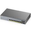 Zyxel GS1350-12HP - interrupteur intelligent pour la surveillance 12 prises