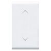Ave 45B54 Banquise - pulsante doppio interbloccato con frecce 2P