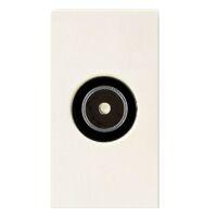 Ave 45996IM Blanc - male direct coaxial socket