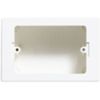Caja de pared rectangular BTicino de 3 plazas