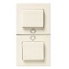 Ave 45956 Blanc - doble pulsador