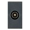 Ave 45396IM Noir - direct male coaxial socket