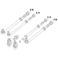 Ariston 3318224 - Primer kit de instalación (2 grifos)