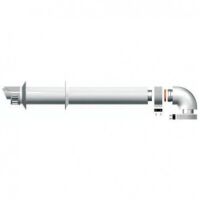 Ariston 3318073 - coaxial exhaust kit 1m diam. 60/100