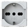 4BOX 4B.G20.P40 System white - universal socket