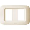 Ave 45PY002BP Sistema 45 - placca 2 moduli bianco blanc