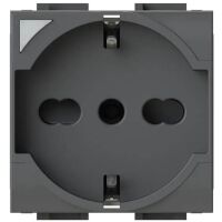 4BOX 4BP40S.L LivingLight antracita - Toma smart P40 S