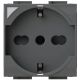 4BOX 4BP40S.L LivingLight antracite - presa smart P40 S