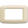 Ave 45PY03BP Sistema 45 - placca 3 moduli bianco blanc