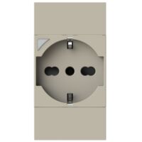 4BOX 4BP40S.KM LivingNow sable - Prise smart P40 S