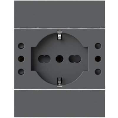 4BOX 4BP503.KG LivingNow black - P503 socket