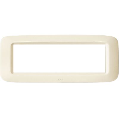 Ave 45PY06BP Sistema 45 - placca 6 moduli bianco blanc