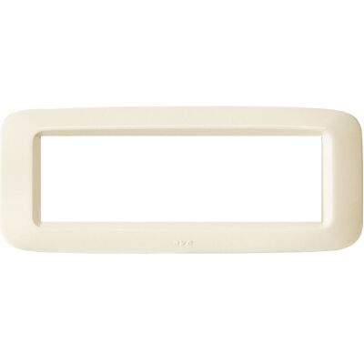 Ave 45PY06BP Sistema 45 - plaque de recouvrement 6 modules blanc et blanc