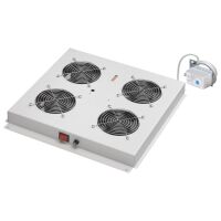 Emmegi LKVENT2P – groupe de 2 ventilateurs avec thermostat pour armoires rack