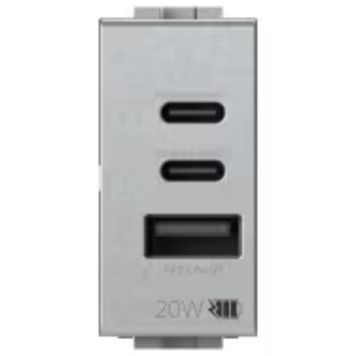 4BOX 4BUSB20WCCA.N LivingLight bianco - caricatore USB CCA 3.0