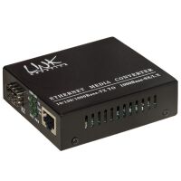 Emmegi LKMCSFP – Convertidor de fibra óptica 10/100/1000