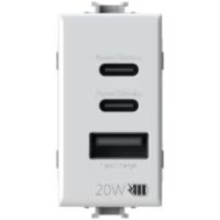4BOX 4BUSB20WCCA.V14 Plana blanc - Chargeur USB CCA 3.0 