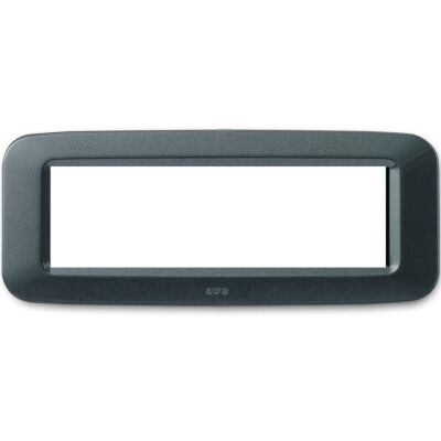 Ave 45PY06GSM Sistema 45 - placca 6 moduli grigio scuro metallizzato