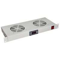 Emmegi LKVENT2GR – Kit de refroidissement pour armoire rack à 2 ventilateurs 