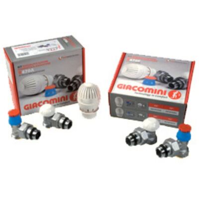 Giacomini R470FX002 - kit valvola e detentore 3/8"