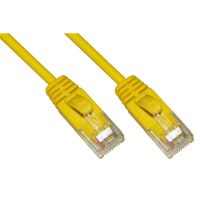 Emmegi LK6U010YS - Cable de red UTP cat6 1m amarillo