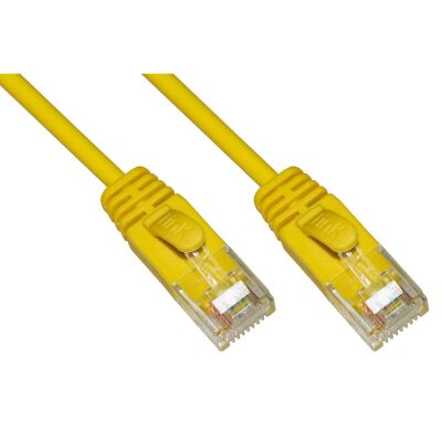 Emmegi LK6U010YS – cavo di rete cat6 UTP 1m giallo