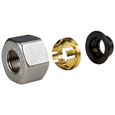 Giacomini R178CX012 - compact copper tube adapter 16 x 10