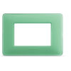 Matix - Plato Colors de tecnopolímero de 3 plazas, color té verde