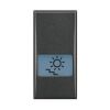 BTicino HS4921LB Axolute - screen-printed key cover with staircase light symbol