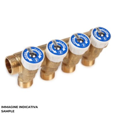 Giacomini R585CY062 - collecteur modulaire 3/4 x 1/2/2