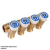 Giacomini R585CY063 - collecteur modulaire 3/4 x 1/2/3