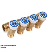 Giacomini R585CY063 - collecteur modulaire 3/4 x 1/2/3
