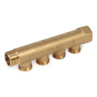 Giacomini R580CY024 - modular manifold 3/4&quot; x 16/4