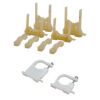 Giacomini R598Y007 - paire de supports cassettes R595 3/4x1/2