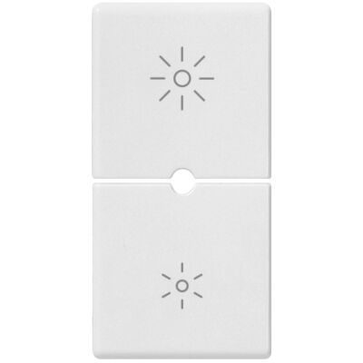 Plana - copritasto simbolo dimmer