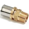 Giacomini RM107Y058 - racor recto macho roscado 1 x (26 x 3)