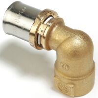Giacomini RM129Y077 - Racor curvo hembra 90° 1 1/2 x (50 x 4)