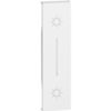 BTicino KW05L Living Now Bianco - cover pulsante non interbloccato