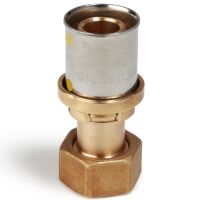 Giacomini RM179Y256 - racor recto con tapa 1/2 x (20 x 2)