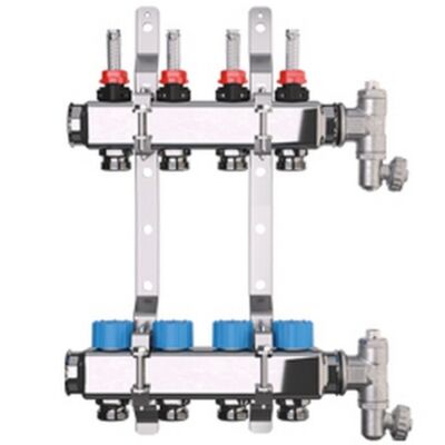Giacomini R553FSX149 - steel manifold kit 1 x 3/4E /9