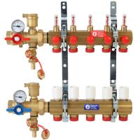 Giacomini R553FK110 - brass manifold kit 1 x 18 /10
