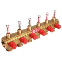 Giacomini R553MY002 - brass distribution manifold 1 x 18 /2