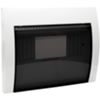 Ave 53T08BG - 8M white Banquise flush-mounted switchboard