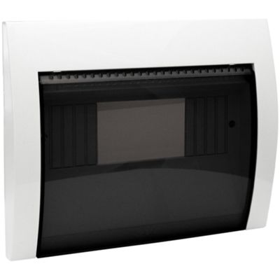 Ave 53T08BG - Tableau encastré Banquise blanc 8M