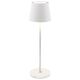 Century LMPB-023827 - lampe de table LUME PLUS blanc glacier