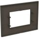ABB Z0300AN Zenit - anthracite 3-module cover plate