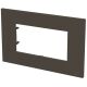ABB Z0400AN Zenit - anthracite 4-module cover plate